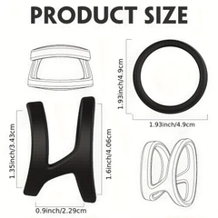 Vòng đeo dương vật kép chất liệu cao su cao cấp