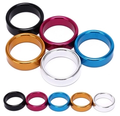 Cockring nhôm bản vuông đầy sắc màu