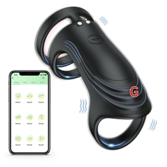 Vòng đeo dương vật có rung điều khiển qua app