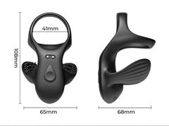 Vòng khóa rung kết hợp massage bìu dái Z48