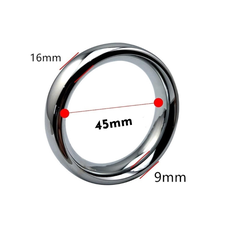 Cockring inox dày dặn 45mm chất lượng cao