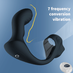 Butt plug rung điều khiển từ xa siêu mạnh có sưởi ấm