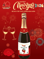 NƯỚC TRÁI CÂY CÓ GA VIVAZZ TÁO ĐỎ 720ML