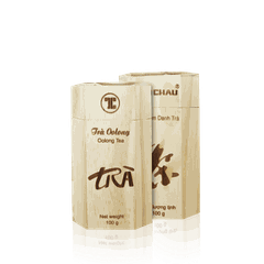 TRÀ OOLONG HỘP GỖ 100G
