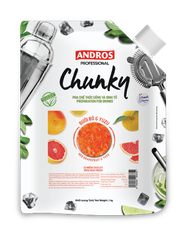 MỨT CHUNKY BƯỞI ĐỎ & YUZU TÚI 1KG