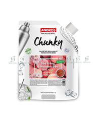 MỨT CHUNKY ĐÀO TRẮNG HOA ANH ĐÀO TÚI 1KG
