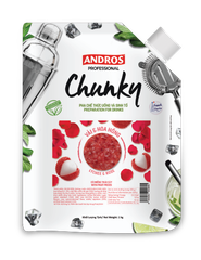 MỨT CHUNKY VẢI&HOA HỒNG TÚI 1KG