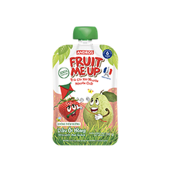 FRUIT ME UP DÂU-ỔI HỒNG TÚI 90G