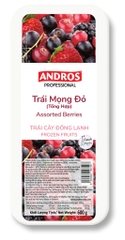 TRÁI MỌNG ĐỎ TỔNG HỢP ĐÔNG LẠNH HỘP 600G