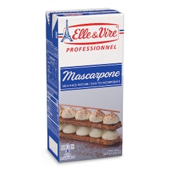 PHÔ MAI KEM ELLE&VIRE MASCARPONE - HỘP 1L