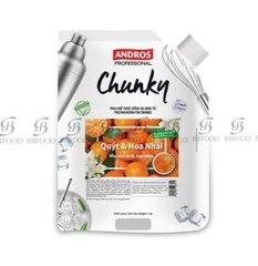 MỨT CHUNKY QUÝT & HOA NHÀI TÚI 1KG