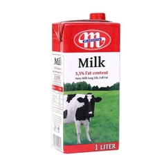 Sữa nguyên chất tiệt trùng hiệu Mlekovita 3.5% hộp 1L