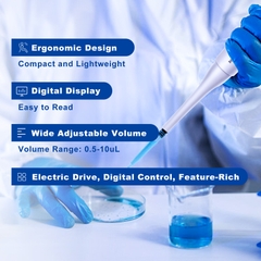 Pipete tự động 1 kênh điện tử, dPette Digital Pipette, hãng Biologix