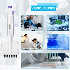 Pipete 8 kênh, MicroPette Plus Pipettes: 8-Channel, 10μL-300μL, hãng Biologix-USA