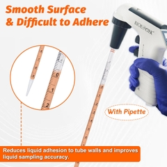 Pipet nhựa thẳng, tiệt trùng (Serological Pipettes), TC treated, non-pyrogenic, Biologix