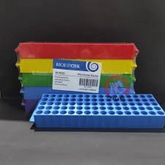 Giá đựng ống ly tâm 1,5-2ml, 80 vị trí, Microcentrifuge Tube Racks, Hãng Biologix - Mỹ