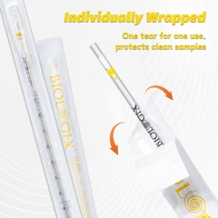 Pipet nhựa thẳng, tiệt trùng (Serological Pipettes), TC treated, non-pyrogenic, Biologix