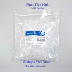 Đầu côn có lọc 10μl-1000μl Extra-long, 1000 típ/gói Filter Pipette Tips, hãng Biologix