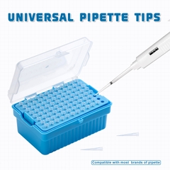 Đầu côn 10μl, Đầu tip (Pipet Tips), 96 chiếc/hộp-vô trùng, 1000 chiếc/túi, Hãng Biologix