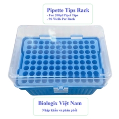 Rack/ Hộp đựng đầu côn 10µl, 200µl, 1000µl, 1250µl (Không gồm đầu típ), hãng Biologix