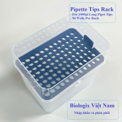 Rack/ Hộp đựng đầu côn 10µl, 200µl, 1000µl, 1250µl (Không gồm đầu típ), hãng Biologix