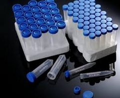 Ống ly tâm nhựa 15ml, nắp phẳng, Centrifuge Tubes (tiệt trùng), 25 cái/Túi, 50 cái/Rack, Hãng Biologix- USA
