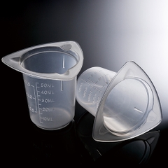 Cốc nhựa (Beakers), không tiệt trùng, hãng Biologix-USA