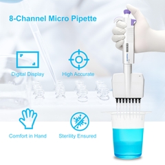 Pipete 8 kênh, MicroPette Plus Pipettes: 8-Channel, 10μL-300μL, hãng Biologix-USA