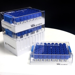 Combo Lọ trữ lạnh+Rack, lọ ren ngoài, Tack 48 giếng (SBS Format Cryogenic Vials+Rack), hãng Biologix