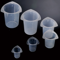 Cốc nhựa (Beakers), không tiệt trùng, hãng Biologix-USA