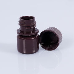 Chai nhựa HDPE, miệng rộng, Màu nâu, 500ml-1000ml (Reagent Bottles-Brown Color), hãng Biologix
