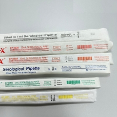 Pipet nhựa thẳng, tiệt trùng (Serological Pipettes), TC treated, non-pyrogenic, Biologix