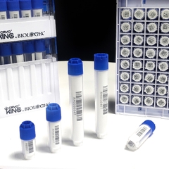 Combo Lọ trữ lạnh+Rack, lọ ren ngoài, Tack 48 giếng (SBS Format Cryogenic Vials+Rack), hãng Biologix