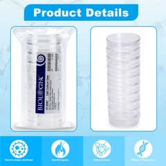 Đĩa nuôi cấy tế bào 30mm-150mm, (Cell Culture Dishes), 10 cái/túi tiệt trùng, Hãng Biologix-USA