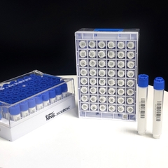 Combo Lọ trữ lạnh+Rack, lọ ren ngoài, Tack 48 giếng (SBS Format Cryogenic Vials+Rack), hãng Biologix