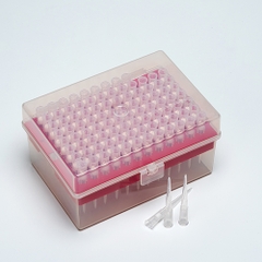 Đầu típ, đầu côn có lọc 10µl, 100µl, 200µl, 1000µl, 96 típ/rack-Vô trùng (Dòng A) Biologix