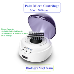 Máy ly tâm Mini (Micro Centrifuge), tốc độ 7000rpm, RCF: 2680xg, hãng Biologix