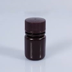 Chai nhựa PP màu nâu 8ml-1 lít, miệng rộng (Bottles-Amber), hãng Biologix