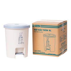 BẬT RÁC TRÒN 6L HOKORI 8068
