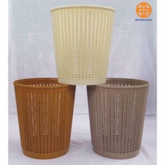 [ SIÊU SALE ] Sọt rác nhựa giả mây Việt Nhật phong cách Hàn Quốc, tiện ích đến mọi nhà mã : 5155,5156,5157