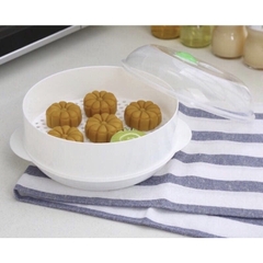 hấp lò vi sóng