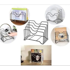 [ Hàng mới ] Kệ Đa Năng 4 Ngăn Để Thớt, Dao, Vung Nồi , Tạp Trí, Giấy Báo