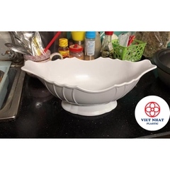 Đĩa thuyền để gà nguyên con hoặc để hoa quả trái cây bằng nhựa ABS (6815) - Việt Nhật Plastic HN