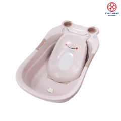 Chậu tắm ếch cao cấp cho bé có van thoát nước Việt Nhật 2203 -Việt Nhật Plastic HN
