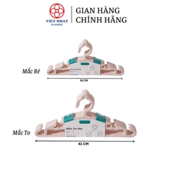 COMBO 10 Mắc quần áo nhựa Hokori cho bé Việt Nhật 2830 - Việt Nhật Plastic HN