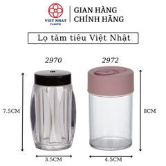 Lọ đựng tăm tiêu Việt Nhật (2972, 2970) - Việt Nhật Plastic HN