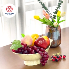 Đĩa thuyền để gà nguyên con hoặc để hoa quả trái cây bằng nhựa ABS (6815) - Việt Nhật Plastic HN