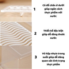 Hộp đựng thực phẩm 6586 Việt Nhật - Việt Nhật Plastic HN