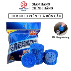 Viên thả tẩy bồn cầu gói 10 viên - Việt Nhật Plastic HN