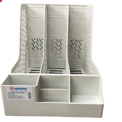 Khay nhựa đựng tài liệu, giấy tờ A4 5680 - Việt Nhật Plastic HN